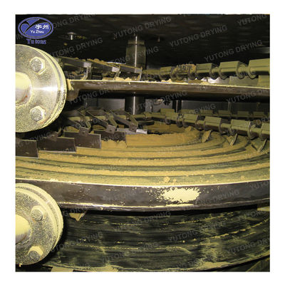 Essiccatore continuo Tray Dryer industriale del piatto del cereale del disco di serie di PLG