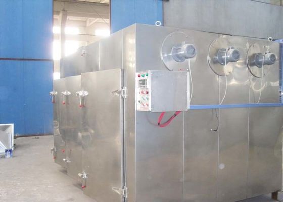 Riscaldamento industriale di verdure di 1.3-10.3mcbm Tray Dryer Electricity Or Steam