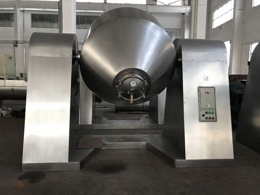 CE ISOChemicals dell'essiccatore di vuoto del cono del doppio del tamburo rotante 150-500kg/Batch che elabora la macchina dell'essiccazione sotto vuoto